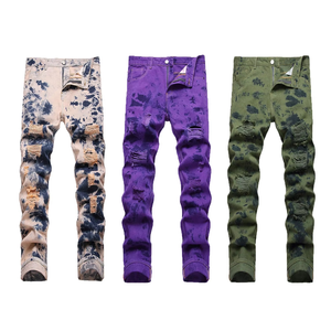 Pantalones Vaqueros Usados de Segunda Mano de Alta Calidad para Hombre, Lote Mixto al por Mayor, con Etiqueta Cortada, Baratos - Product Image 1