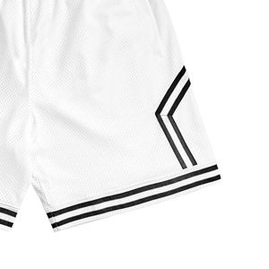Pantalones Cortos Deportivos Blancos de Baloncesto, Última Tendencia, Calidad Premium, Diseño Exclusivo, Directo de Fábrica - Product Image 5
