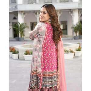 Hermoso traje de fiesta Salwar para mujer y conjunto Dupatta - Product Image 3