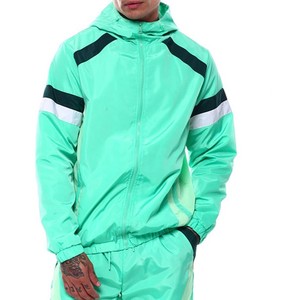 ELIVEERA ENTERPRISES Custom Men's Plus Size Lightweight Tracksuit Set 100% Polyester Quick Dry Breathable Sportswear Hoodie - Product Image 3