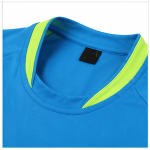 Camiseta de Fútbol para Hombre, Personalizada, con Cuello en V, Manga Corta, Cierre de Hebilla, Secado Rápido, 100% Poliéster, Venta Caliente - Product Image 4