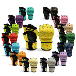 Guantes de MMA con Diseño Personalizado, Guantes de Boxeo sin Dedos para Entrenamiento, Saco de Boxeo, Fitness, Kickboxing - Product Image 1