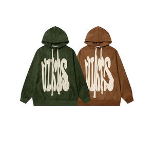 Vêtements d'extérieur unisexes, sweats à capuche avec impression en relief, tendance du moment, vente chaude, haute qualité, prix bas, sweats à capuche pour hommes avec impression en relief - Product Image 1