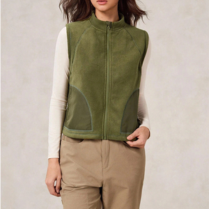 Nuevo diseño personalizado de chaleco acolchado, chalecos, chalecos sin mangas, ropa casual de invierno para mujer, chaqueta acolchada sin mangas para mujer, chalecos acolchados para mujer - Product Image 2