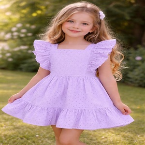 Cute Cotton Dress for Girls Toddler Baby Birthday Summer Casual Dress Wholesale for Best Price - Product Image 1