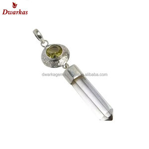 Colgante de piedra de fluorita Natural de Grado Superior 100% hecho a mano Plata de Ley 925 estilo elegante excelente para fiestas o regalos - Product Image 6