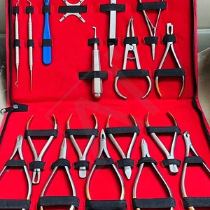 Juego de Instrumentos de Ortodoncia Compuestos Accuram, Kit de Alicates Dentales, Herramientas de Ortodoncia de Acero Inoxidable, Estuche Profesional - Product Image 3
