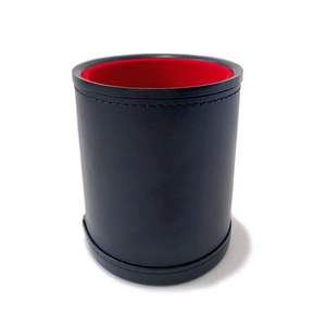 Vaso Mezclador de Dados de Cuero Personalizado con Diseño Clásico Hecho a Mano, Impresión de Logotipo Personalizado, Capacidad para 4 Dados, para 2-6 Jugadores - Product Image 5