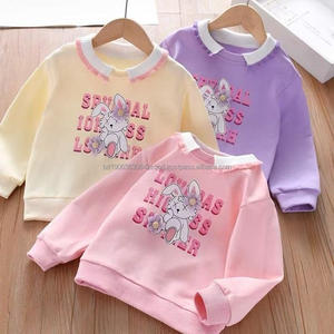 T-shirt pour enfants, automne et hiver, nouveau pull pour garçons, vêtements à manches longues épaissis, vêtements chauds pour filles, vêtements pour enfants - Product Image 2