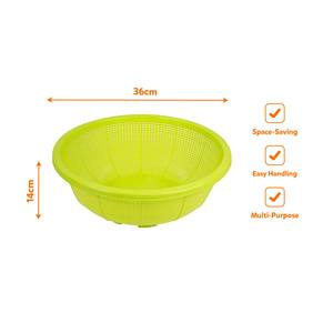 Grand panier égouttoir pour stand alimentaire, résistant aux odeurs, pour le lavage des légumes, grande capacité, pour buffet et préparation de traiteur - Product Image 1