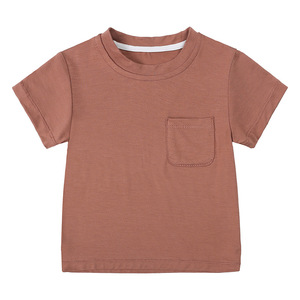 T-shirt décontracté pour enfant, col rond, manches courtes, 100 % coton jersey 210g, personnalisable par le fabricant - Product Image 1
