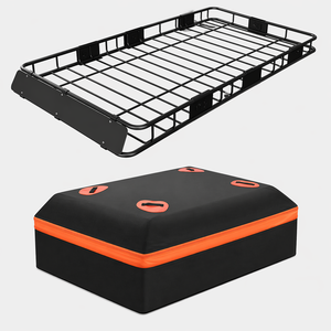 Portaequipajes de Techo Resistente de 64×39 Pulgadas, Capacidad de Carga de 200 lb, para SUV, Camioneta y Automóvil, con Barras Transversales GAPCGC003, Fabricado en Vietnam - Product Image 1