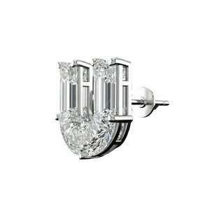 Diamante Sintético en Forma de U, Suelto, DEF VVS VS1 HPHT CVD, Certificado por IGI GIA, Diamante de Joyería al por Mayor - Product Image 1