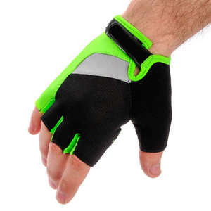 Gants de sport demi-doigts pour hommes et femmes, cyclisme, hiver, respirants, antidérapants, épaissis, absorbant les chocs, séchage rapide - Product Image 4