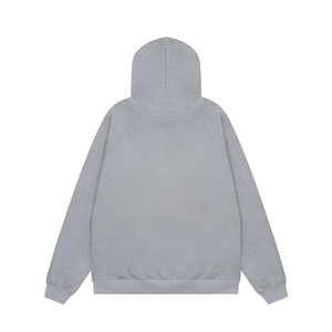 Sajjawal Zipper-Up Regular Fit 100% Cotton Fleece Heavyweight Solid Breathable Eco-Friendly <b>Waterproof</b> Winter Mens Unisex Hip - Product Image 2