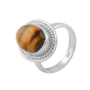 Bague en argent sterling 925 Sukhmani Classic avec pierre précieuse naturelle en malachite ovale, sertie dans un cadre, style bohème, unisexe, à porter au quotidien - Product Image 3