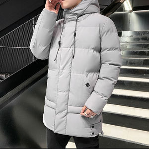 Veste matelassée personnalisée de haute qualité pour homme, manteau long à capuche, vêtement d'extérieur, avec logo personnalisé, collection hiver 2026 - Product Image 4