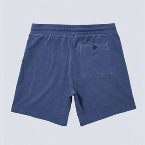 กางเกงขาสั้นกีฬาผู้ชายผ้าฝ้ายยืดหยุ่นระบายอากาศสำหรับออกกำลังกายและฝึกซ้อม แบบสวมใส่สบาย ผลิตตามแบบ OEM ขายส่ง - Product Image 3