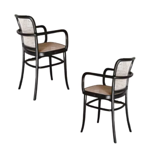 New Arrival Solid Wooden Home Furniture Rattan Wicker Back Chair <b>Bar</b> <b>Stool</b> For <b>Bar</b> Dining Restaurant Furniture - Product Image 6