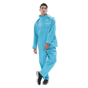 Combinaison de pluie imperméable de haute qualité, protection intégrale, veste de pluie haute visibilité avec pantalon, maillot de course pour motards - Product Image 2