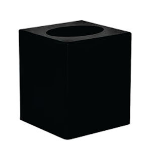 Caja de pañuelos de madera blanca vintage, cubierta grabada en forma de cubo cuadrado, dispensador de pañuelos faciales, soporte para servilletas, decoración del hogar, caja para servilletas - Product Image 4