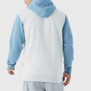 High Quality Polyester/Cotton Terry Regular Fit Lined Windproof <b>Thick</b> <b>Fleece</b> Drop Shoulder Custom Unisex Eco-Friendly Hoodie - Product Image 3
