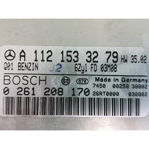 ชุดควบคุมเครื่องยนต์ E-class ปี 1999-2002 มือสอง ของแท้ รหัส A1121533279 - Product Image 5