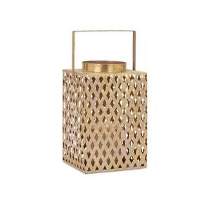 Lujosa Lámpara Marroquí Colgante para Velas, Jaula con Diseños Grabados Personalizados, Decoración Artesanal para Eid y Ramadán - Product Image 2