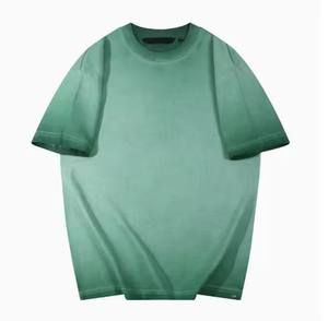 T-shirts pour hommes de qualité supérieure en gros, fournisseur de t-shirts à manches courtes pour hommes en 100 % coton, t-shirts délavés à l'acide, t-shirts unis personnalisés Fighter - Product Image 5