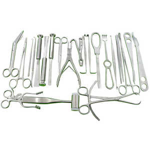 Ensemble de chirurgie orthopédique de qualité supérieure de 25 pièces - Acier inoxydable |   Kit d'instruments de reconstruction osseuse réutilisable et autoclavable - Product Image 2