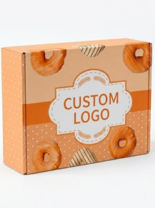 Caja de Cartón Rígido Personalizable con Diseño de Donut, Impresión a Cuatro Colores, Reciclable para Envasado de Alimentos, Forma Rectangular - Product Image 6