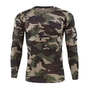Chemises de chasse respirantes en toile à imprimé camouflage pour hommes, chemises de chasse décontractées pour l'hiver, sports de plein air, protection UV - Product Image 2