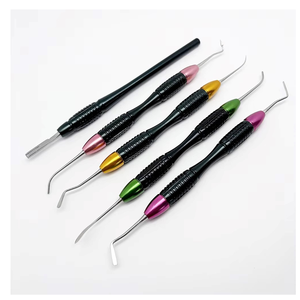 Kit d'outils de remplissage en résine composite dentaire LM Art Tools, ensemble d'outils de remplissage en résine composite, outils médicaux pour dentistes - Product Image 2