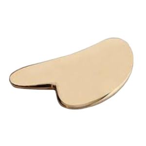 Outil de beauté Kansa Gua Sha |   Massage facial ayurvédique au bronze |   Fabricant exportateur Inde - Product Image 1