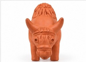 Handmade Wood Chinese Rhinoceros Figurine Modern <b>Rustic</b> <b>Home</b> <b>Decor</b> Indoor Tabletop Ornament Living Room Decoration Irregular - Product Image 5