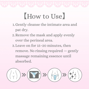 OEM ODM Y Máscara de cuidado íntimo en forma de Y para mujeres Reparación de blanqueamiento Calmante Reafirmante Cristal Yoni Máscara al por mayor - Product Image 6