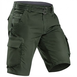 Shorts Cargo Homme Décontractés en Coton Tricoté 100% Taille Mi-Haute Respirant Séchage Rapide Léger avec Braguette Zippée – En Stock – Grande Vente - Product Image 3