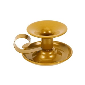 Hot Trending Vintage Decor Taper <b>Candle</b> Holder Metal Pillar Candlestick Vintage <b>Candle</b> Holder with Handle Wedding <b>Dinner</b> - Product Image 3