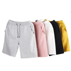 Premium Quality High Street Knitted Jogger Sweat <b>Shorts</b> Men Digital Front Quick Dry Polyester/Cotton French Terry Summer - Product Image 2