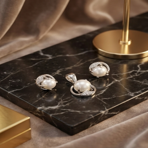 DIVYORO ETERNAL HALO PEARL SET - Product Image 3