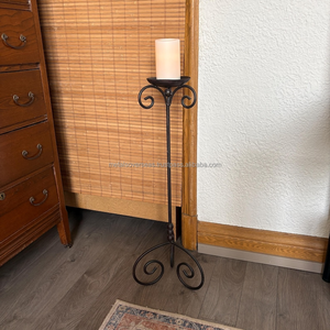 Candelabro de Hierro Hecho a Mano, Duradero, Rústico, Decorativo para Navidad, Decoración de Mesa para el Hogar, Tamaño Personalizado - Product Image 5