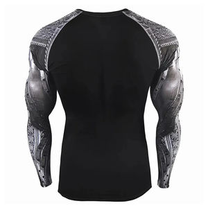 Ropa Deportiva de Primera Calidad, Unisex, Rashguard para MMA, Anti-UV, Transpirable, Colores/Logotipo Personalizados, Mangas Largas, Última Tendencia - Product Image 2