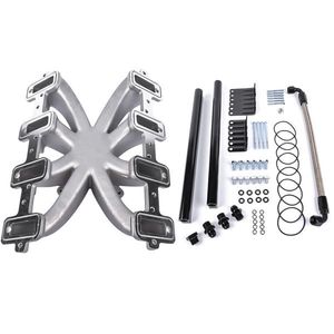 Single Plane EFI Intake Manifold with Fuel Rails Designed for GM Gen III IV LS LS1/LS2/LS6 - Product Image 4