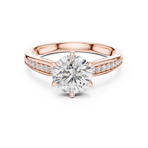 925 Sterling Silver Moissanite <b>Diamond</b> Solitaire <b>Ring</b> Wholesale Fine Jewelry Manufacturer OEM ODM Custom Design - Product Image 1