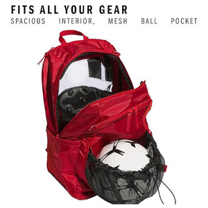 Comfortable Lightweight Handle Breathable Smooth Zipper Closure Adjustable Shoulder <b>Strap</b> Custom Logo Polyester Travel Back Pack - Product Image 3