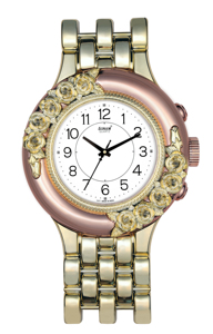 Sonam Quartz Analog <b>Wall</b> <b>Clock</b> Rose Gold Plated Round Traditional Design Antique Style Metal Body 1317 Made In India - Product Image 2