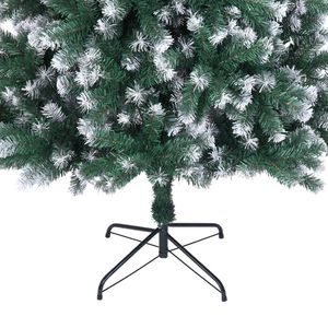 Albero di Natale in PVC Bianco Spray da 2,13 m con 870 Rami, Modello YJ - Product Image 5