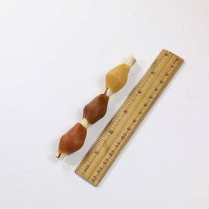 Pal's Delight Triple sabor pato/pollo/carne Kabobs perros Dental alto en proteínas masticables aperitivos 5 "colágeno dientes limpios masticar golosinas - Product Image 3