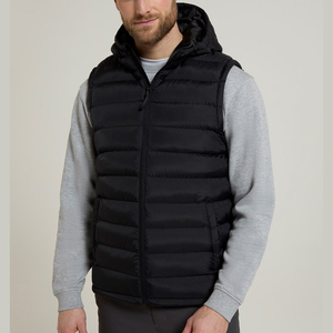 Quilted Puffer Vest <b>Men</b> Casual Sleeveless <b>Jacket</b> Lightweight Padded Gilet Stand Collar Windproof <b>Warm</b> Waistcoat Solid High - Product Image 5