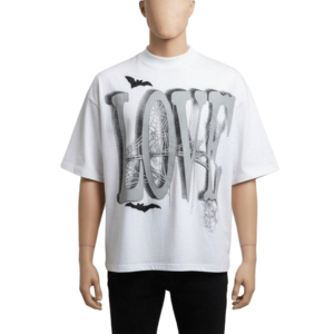 เสื้อยืดผู้ชายสไตล์ลำลองพรีเมียมผ้าฝ้ายปักลายขาดๆ แนวสตรีทฮิปฮอปวินเทจ แขนสั้น สำหรับฤดูร้อน - Product Image 6